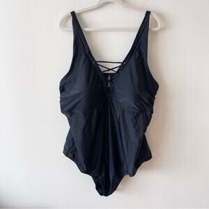 Torrid Black One-Piece Swimsuit